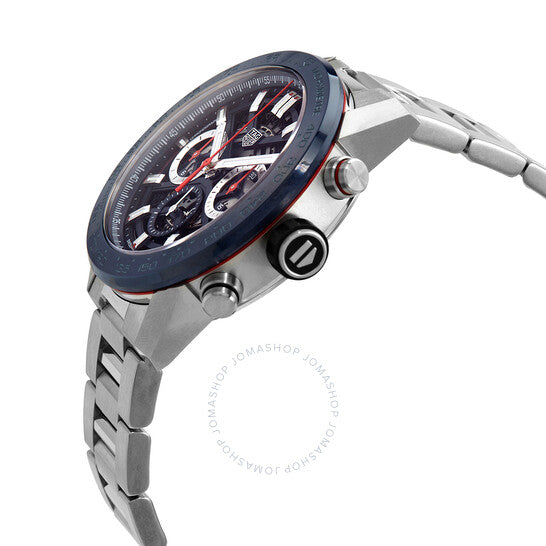 Tag Heuer Carrera Chronograph Blue Dial Silver Steel Strap Watch for Men - CBG2A11.BA0654 Buy Now By Tag Heuer