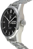 Tag Heuer Carrera Calibre 5 Automatic Black Dial Silver Steel Strap Watch for Men - WAR201A.BA0723 Buy Now By Tag Heuer
