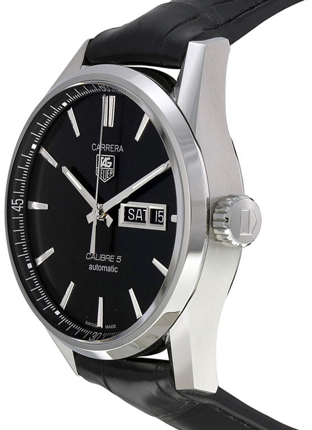 Tag Heuer Carrera Black Dial Watch for Men - WAR201A.FC6266 Buy Now By Tag Heuer