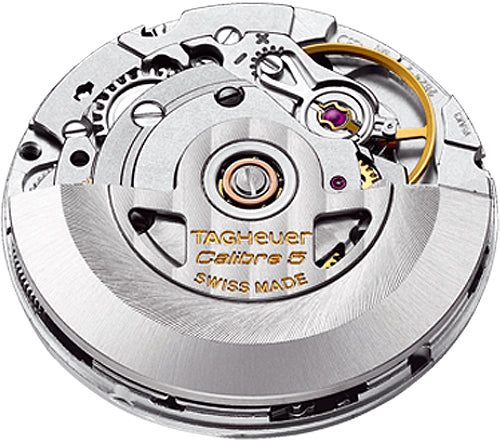 Tag Heuer Carrera Calibre 5 Automatic White Dial Brown Leather Strap Watch for Men - WAR201B.FC6291 Buy Now By Tag Heuer