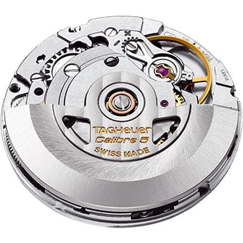 Tag Heuer Carrera Calibre 5 Automatic White Dial Brown Leather Strap Watch for Men - WAR201D.FC6291 Buy Now By Tag Heuer