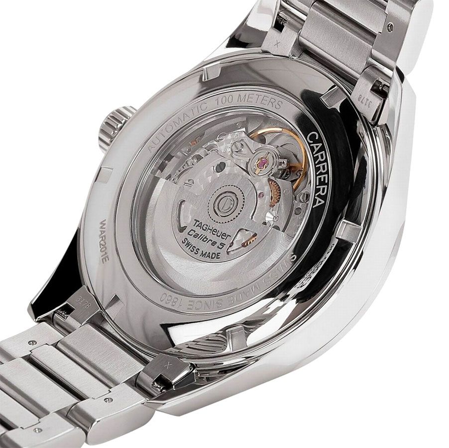 Tag Heuer Carrera Automatic Blue Dial Silver Steel Strap Watch for Men - WAR201E.BA0723 Buy Now By Tag Heuer