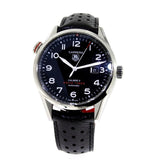 Tag Heuer Carrera Calibre 5 Drive Timer Black Dial Black Leather Strap Watch for Men - WAR2A10.FC6337 Buy Now By Tag Heuer