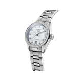 Tag Heuer Carrera Date Diamonds Mother of Pearl Dial Silver Steel Strap Watch for Women - WBN2414.BA0621 Buy Now By Tag Heuer