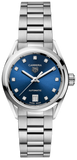 Tag Heuer Carrera Diamonds Blue Dial Silver Steel Strap Watch for Women - WBN2413.BA0621 Buy Now By Tag Heuer