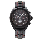 Tag Heuer Formula 1 Manchester United Limited Edition Black Dial Black & Red Rubber Strap Watch for Men - CAZ101J.FT8027 Buy Now By Tag Heuer