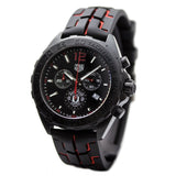 Tag Heuer Formula 1 Manchester United Limited Edition Black Dial Black & Red Rubber Strap Watch for Men - CAZ101J.FT8027 Buy Now By Tag Heuer