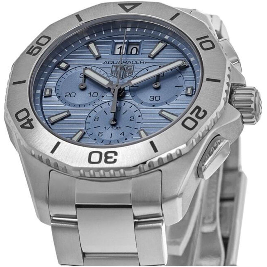 Tag Heuer Aquaracer Professional 200 Date Blue Dial Silver Steel Strap Watch for Men - CBP1112.BA0627 Buy Now By Tag Heuer