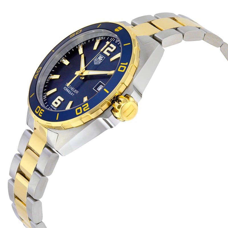 Tag Heuer Formula 1 Analog Blue Dial Two Tone Steel Strap Watch for Men - WAZ1120.BB0879 Buy Now By Tag Heuer