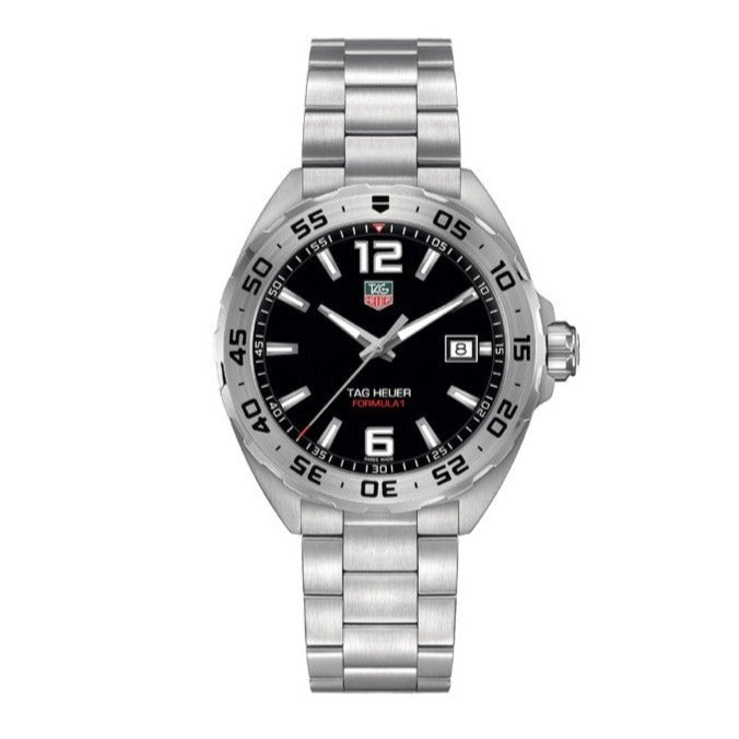 Tag Heuer Formula 1 Quartz Black Dial Watch For Men - WAZ1112.BA0875 Buy Now By Tag Heuer