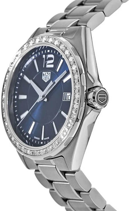 Tag Heuer Formula 1 Quartz Diamonds Blue Dial Silver Steel Strap Watch for Women - WBJ1316.BA0666 Buy Now By Tag Heuer