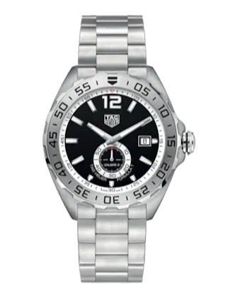 Tag Heuer Formula 1 Automatic Black Dial Silver Steel Strap Watch for Men - WAZ2012.BA0842 Buy Now By Tag Heuer