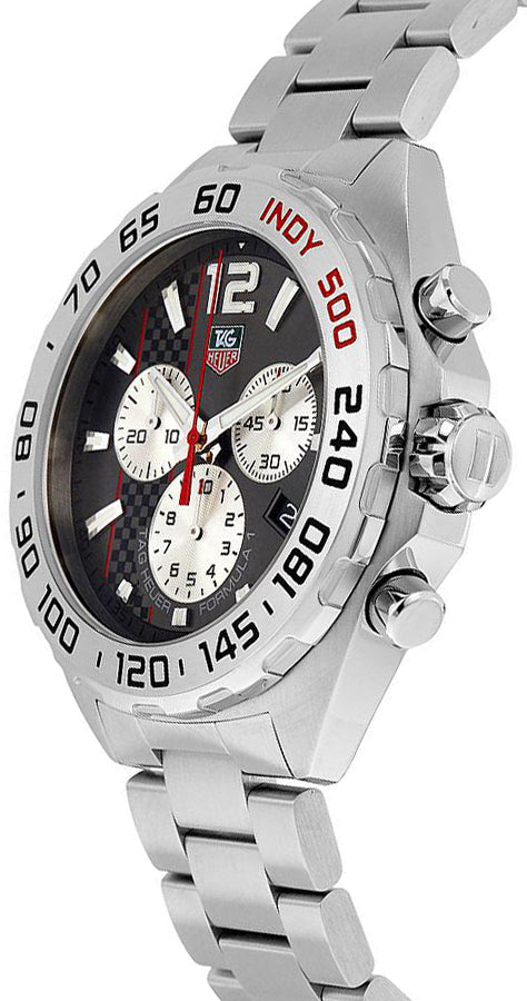 Tag Heuer Formula 1 Chronograph Grey Dial Silver Steel Strap Watch for Men - CAZ1114.BA0877 Buy Now By Tag Heuer