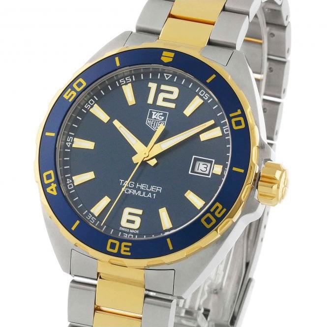 Tag Heuer Formula 1 Analog Blue Dial Two Tone Steel Strap Watch for Men - WAZ1120.BB0879 Buy Now By Tag Heuer