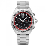 Tag Heuer Formula 1 Chronograph Black Dial Silver Steel Strap Watch for Men - CAZ101Y.BA0842 Buy Now By Tag Heuer