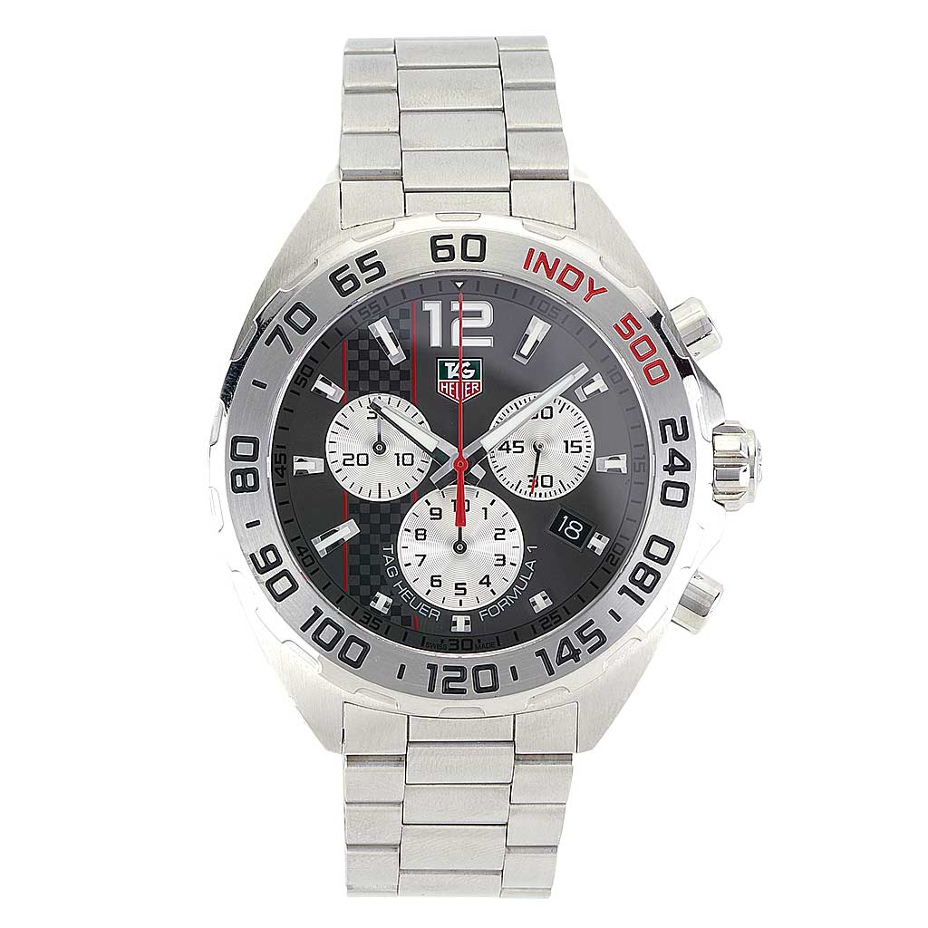 Tag Heuer Formula 1 Chronograph Grey Dial Silver Steel Strap Watch for Men - CAZ1114.BA0877 Buy Now By Tag Heuer