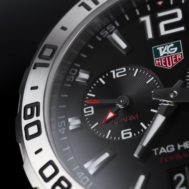 Tag Heuer Formula 1 Black Dial Silver Steel Strap Watch for Men - WAZ111A.BA0875 Buy Now By Tag Heuer