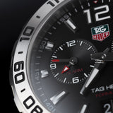 Tag Heuer Formula 1 Black Dial Silver Steel Strap Watch for Men - WAZ111A.BA0875 Buy Now By Tag Heuer