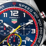 Tag Heuer Formula 1 x Red Bull Racing Chronograph Blue Dial Silver Steel Strap Watch for Men - CAZ101AL.BA0842 Buy Now By Tag Heuer