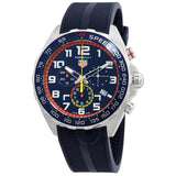 Tag Heuer Formula 1 Red Bull Racing Chronograph Blue Dial Blue Rubber Strap Watch for Men - CAZ101AL.FT8052 Buy Now By Tag Heuer