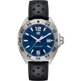 Tag Heuer Formula 1 Quartz Blue Dial Black Rubber Strap Watch for Men - WAZ1118.FT8023 Buy Now By Tag Heuer