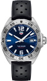 Tag Heuer Formula 1 Quartz Blue Dial Black Rubber Strap Watch for Men - WAZ1118.FT8023 Buy Now By Tag Heuer