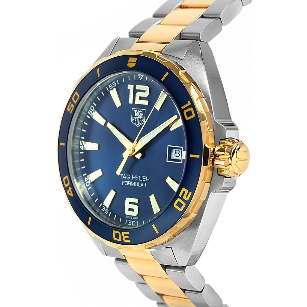 Tag Heuer Formula 1 Analog Blue Dial Two Tone Steel Strap Watch for Men - WAZ1120.BB0879 Buy Now By Tag Heuer