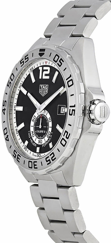 Tag Heuer Formula 1 Automatic Black Dial Silver Steel Strap Watch for Men - WAZ2012.BA0842 Buy Now By Tag Heuer