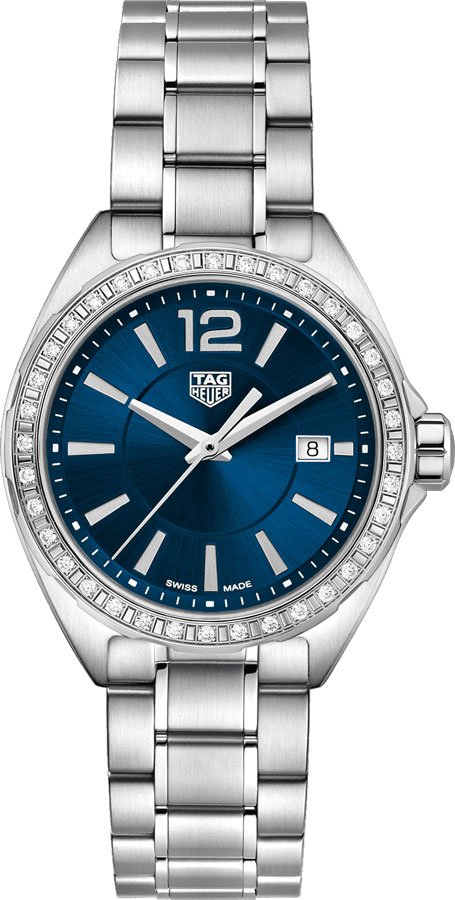 Tag Heuer Formula 1 Diamonds Blue Dial Silver Steel Strap Watch for Women - WBJ1416.BA0664 Buy Now By Tag Heuer