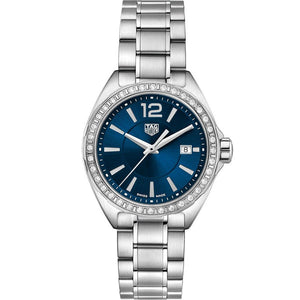 Tag Heuer Formula 1 Diamonds Blue Dial Silver Steel Strap Watch for Women - WBJ1416.BA0664 Buy Now By Tag Heuer