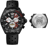 Tag Heuer Formula 1 Indy 500 Limited Edition Chronograph Black Dial Black Rubber Strap Watch for Men - CAZ101AD.FT8024 Buy Now By Tag Heuer