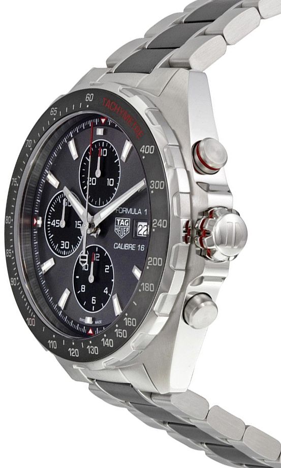 Tag Heuer Formula 1 Automatic Chronograph Grey Dial Two Tone Strap Watch for Men - CAZ2012.BA0970 Buy Now By Tag Heuer
