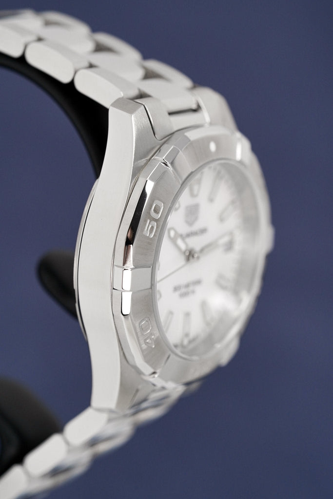 Tag Heuer Aquaracer White Mother of Pearl Dial Silver Steel Strap Watch for Women - WBD1311.BA0740 Buy Now By Tag Heuer