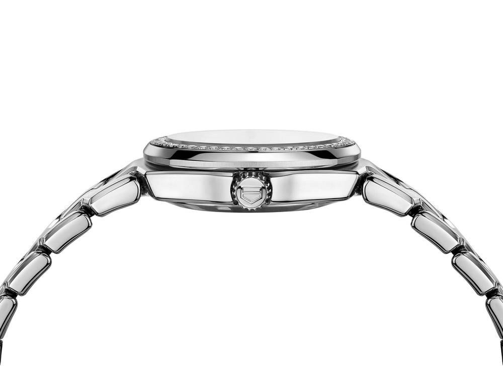 Tag Heuer Link Quartz Diamonds Mother of Pearl Dial Silver Steel Strap Watch for Women - WBC1316.BA0600 Buy Now By Tag Heuer