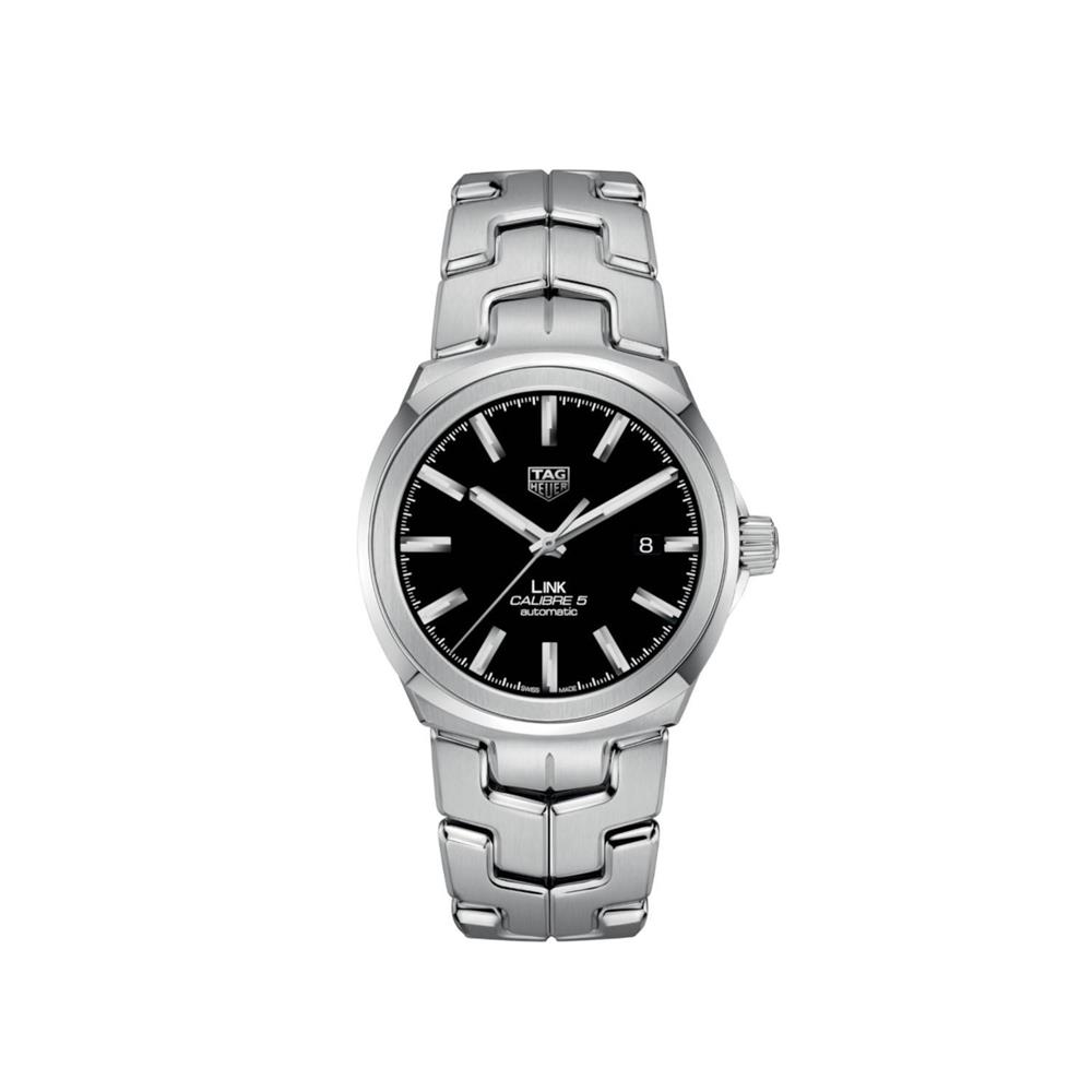 Tag Heuer Link Quartz Black Dial Silver Steel Strap Watch for Women - WBC2110.BA0603 Buy Now By Tag Heuer
