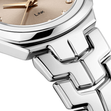 Tag Heuer Link Quartz Brown Dial Silver Steel Strap Watch for Women - WBC131E.BA0649 Buy Now By Tag Heuer