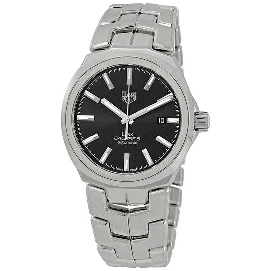 Tag Heuer Link Quartz Black Dial Silver Steel Strap Watch for Women - WBC2110.BA0603 Buy Now By Tag Heuer