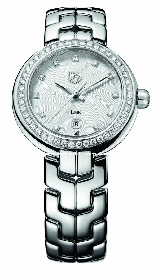 Tag Heuer Link Diamonds Silver Dial Silver Steel Strap Watch for Women - WAT1414.BA0954 Buy Now By Tag Heuer