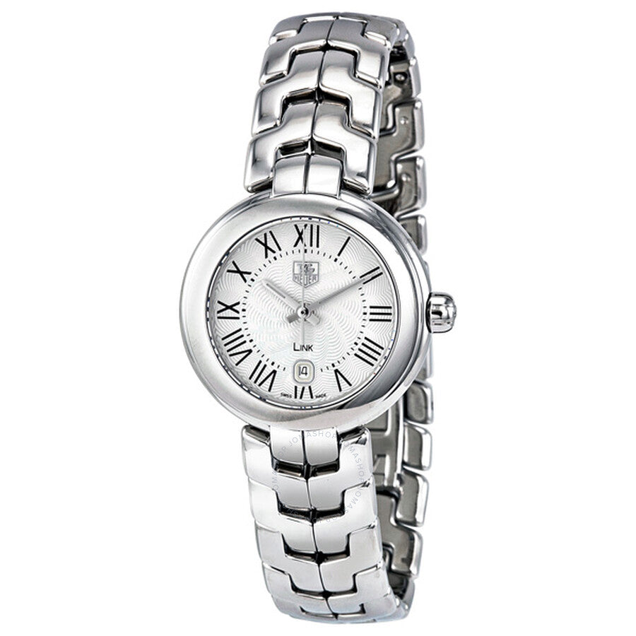 Tag Heuer Link Roman Numeral Silver Dial Silver Steel Strap Watch for Women - WAT1416.BA0954 Buy Now By Tag Heuer