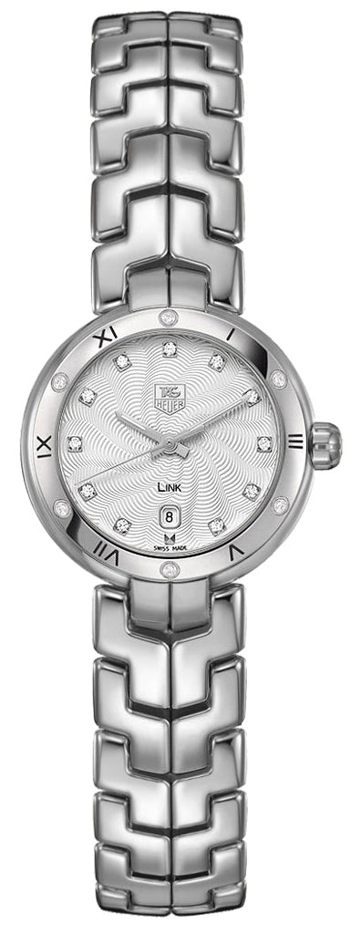 Tag Heuer Link Diamonds Silver Dial Silver Steel Strap Watch for Women - WAT1413.BA0954 Buy Now By Tag Heuer