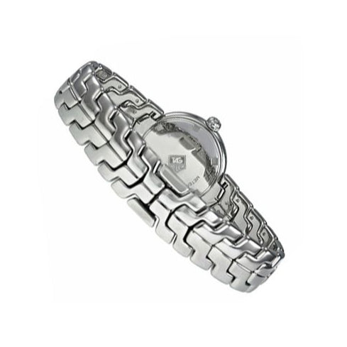 Tag Heuer Link Diamonds Silver Dial Silver Steel Strap Watch for Women - WAT1413.BA0954