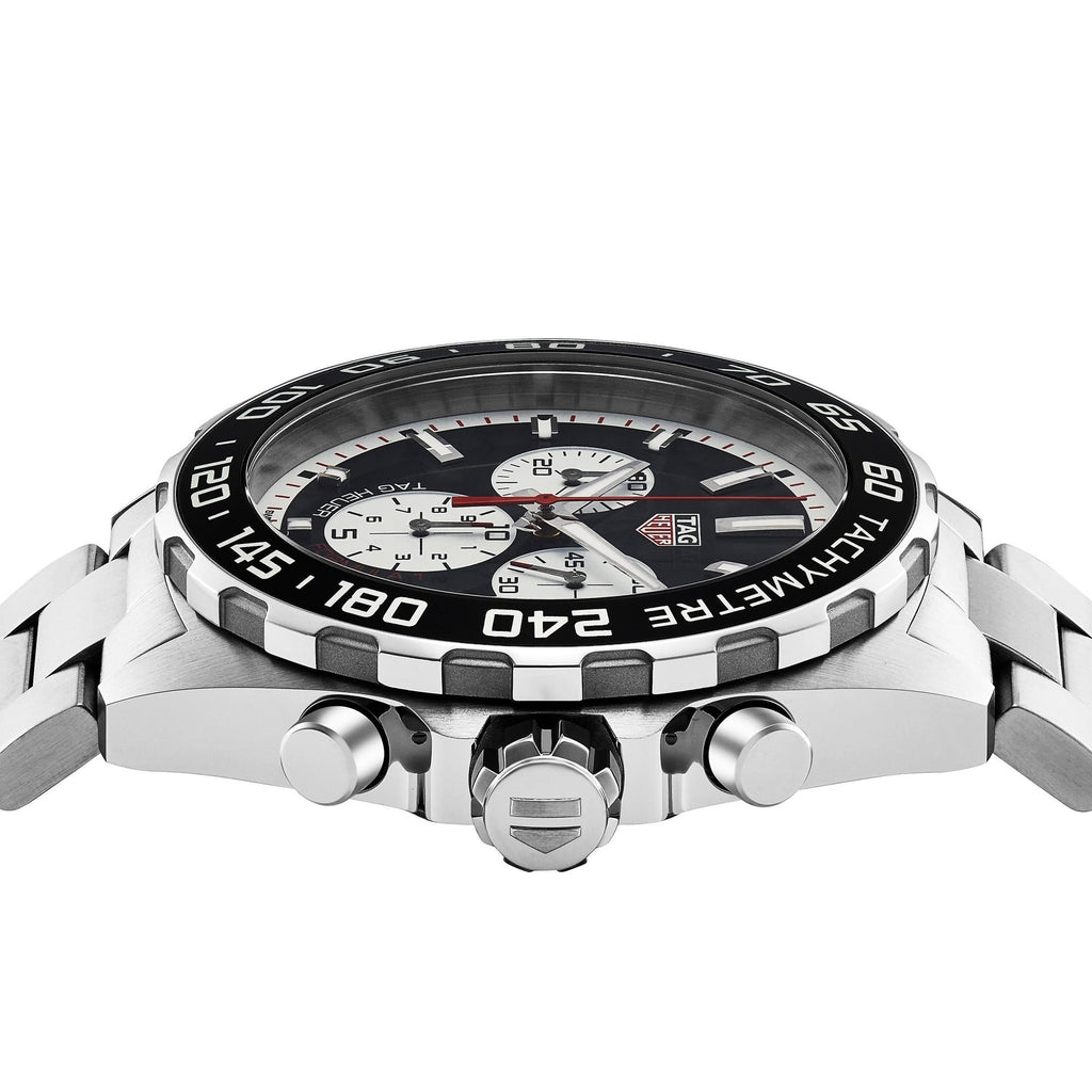 Tag Heuer Formula 1 Chronograph Black Dial Silver Steel Strap Watch for Men - CAZ101E.BA0842 Buy Now By Tag Heuer