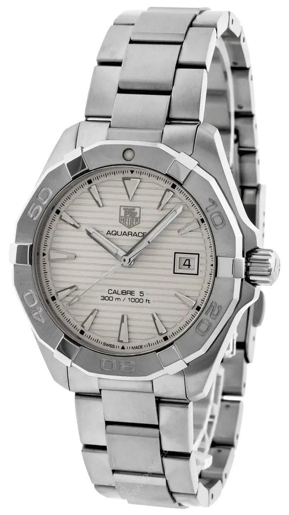 Tag Heuer Aquaracer White Dial Watch for Men - WAY2111.BA0928 Buy Now By Tag Heuer