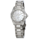 Tag Heuer Aquaracer Mother of Pearl Dial Silver Steel Strap Watch for Women - WBD131A.BA0748 Buy Now By Tag Heuer
