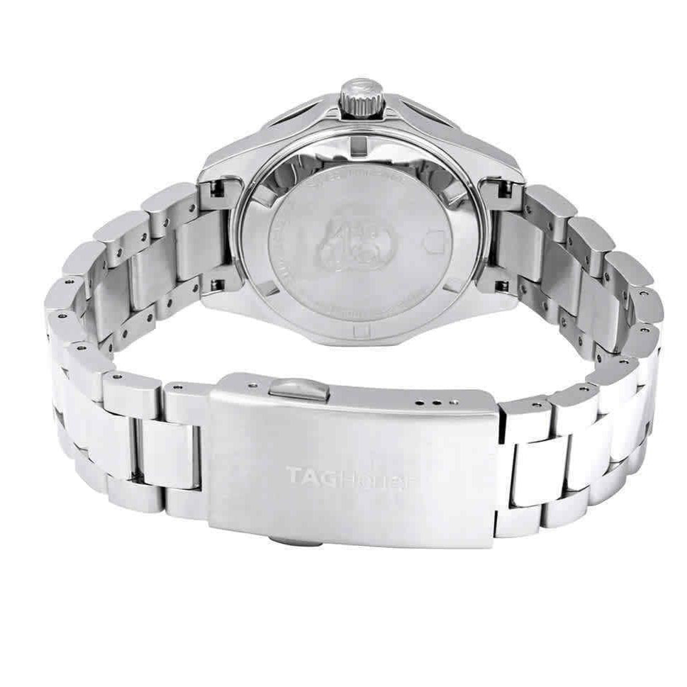 Tag Heuer Aquaracer Diamonds Mother of Pearl White Dial Silver Steel Strap Watch for Women - WBD131C.BA0748 Buy Now By Tag Heuer