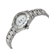 Tag Heuer Aquaracer Diamonds Mother of Pearl Dial Silver Steel Strap Watch for Women - WBD1414.BA0741 Buy Now By Tag Heuer
