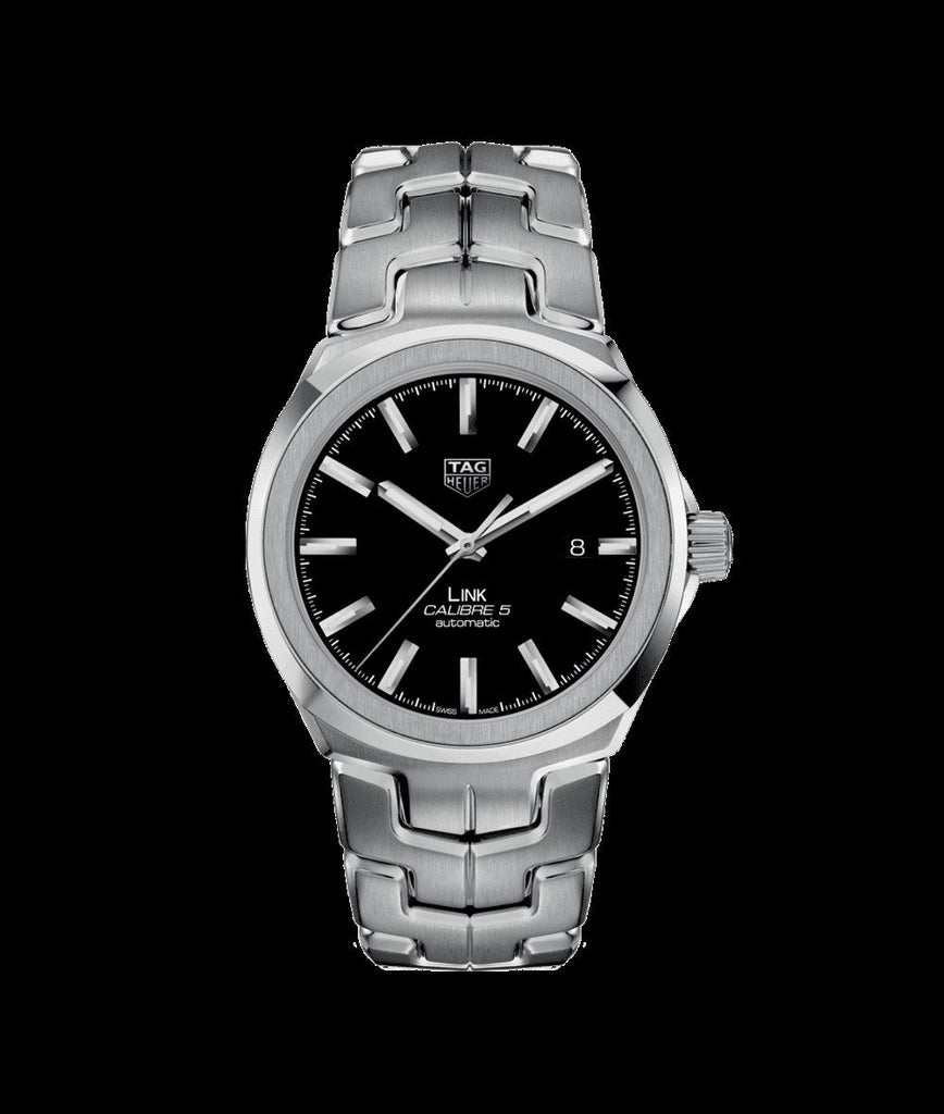 Tag Heuer Link Quartz Black Dial Silver Steel Strap Watch for Women - WBC2110.BA0603 Buy Now By Tag Heuer