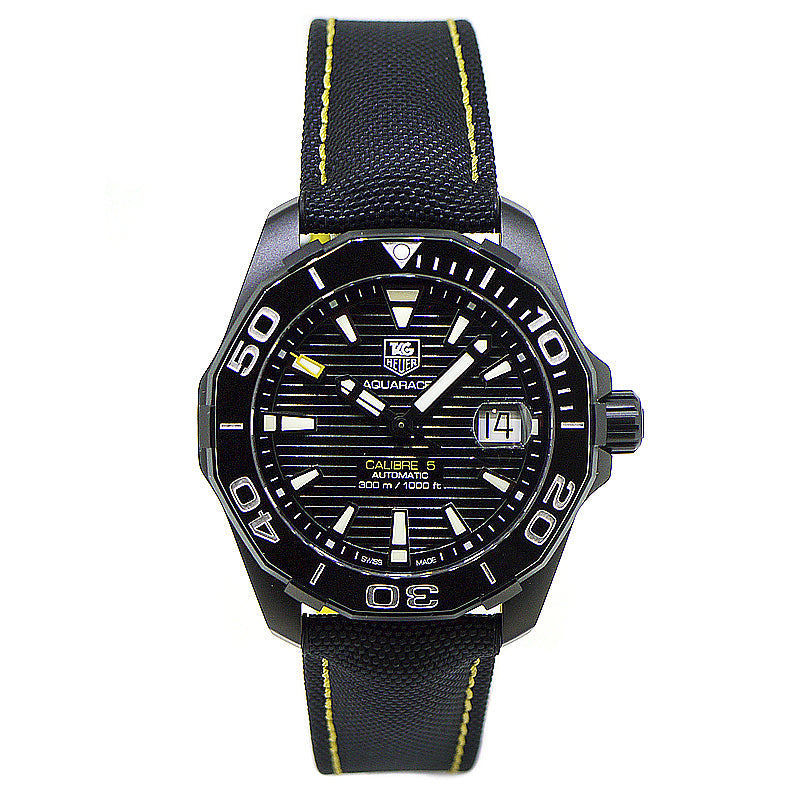 Tag Heuer Aquaracer Black Dial Watch for Men - WAY218A.FC6362 Buy Now By Tag Heuer