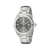 Tag Heuer Aquaracer Automatic Anthracite Grey Dial Silver Steel Strap Watch for Men - WAY2113.BA0928 Buy Now By Tag Heuer