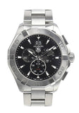 Tag Heuer Aquaracer Chronograph Black Dial Silver Steel Strap Watch for Men - CAY1110.BA0927 Buy Now By Tag Heuer
